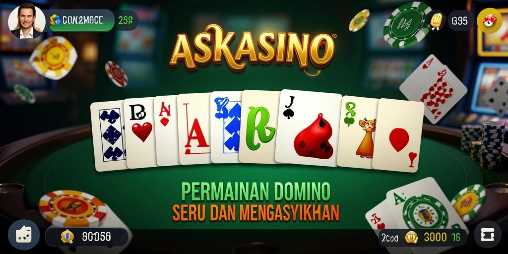 Tampilan gameplay seru dan interaktif dari ASKASINO.