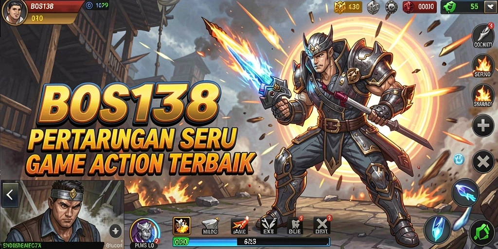 Tampak aksi seru dan grafis menawan dalam BOS138.