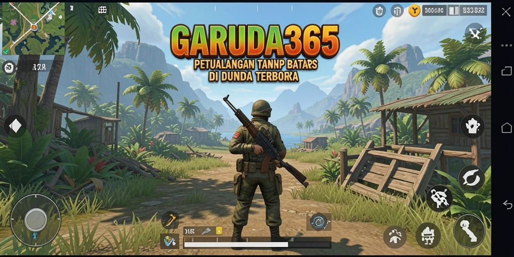 Tampilan luar biasa dari gameplay Open World GARUDA365.