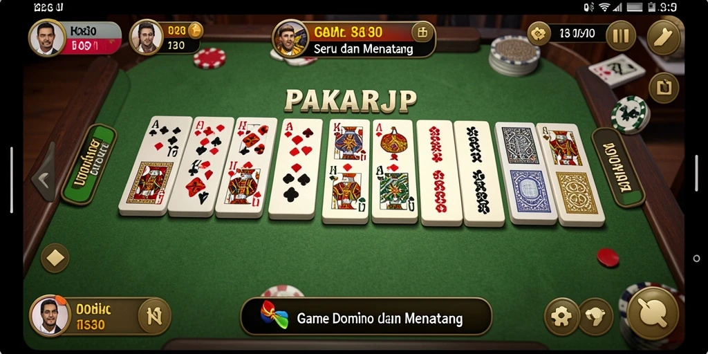 Tampilan gameplay seru dalam PAKARJP yang penuh tantangan.