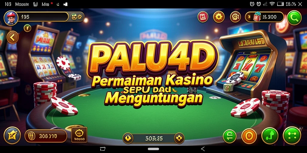 Tampilan gameplay yang menegangkan di PALU4D dengan kemenangan besar.