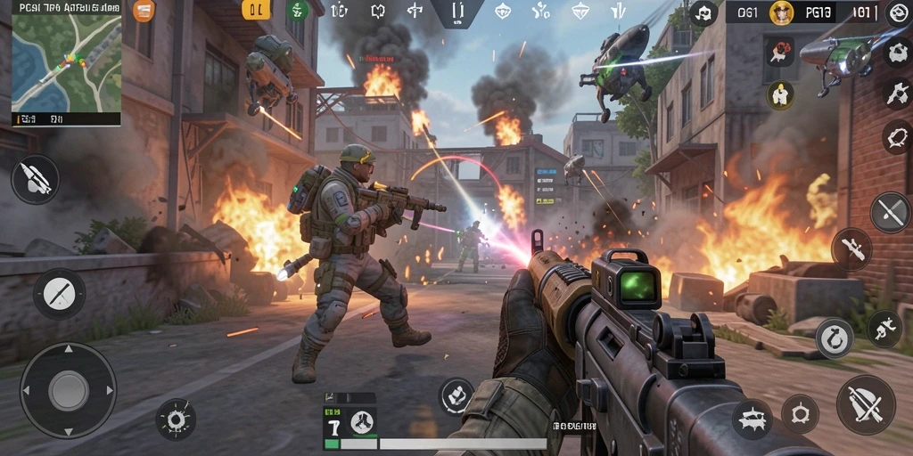 Tangkapan layar gameplay PG11 menunjukkan pertempuran TPS yang mendebarkan.