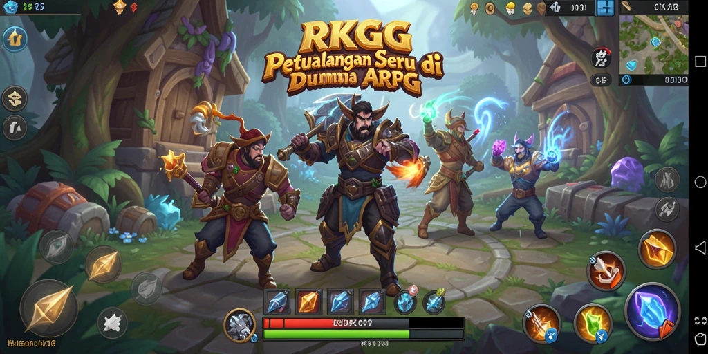 Gameplay seru RKGG dengan aksi petualangan yang menakjubkan.