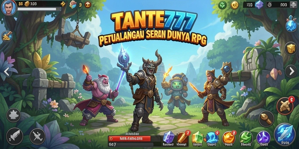 Gameplay seru dan penuh petualangan di TANTE777.
